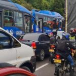 Bogotá presencia fuertes lluvias con el colapso de vías y clases virtuales