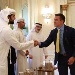 Daniel Noboa se reunió con empresarios y con la Cámara de Comercio de Emiratos Árabes Unidos