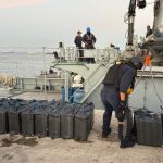Bloque de Seguridad encontró droga en operativo dentro del mar territorial