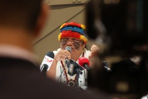 La Conaie traslada el peso del paro a Imbabura y centra su estrategia en la campaña por el ‘No’