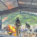 Ejército inhabilita maquinaria y campamentos de minería ilegal en Zamora Chinchipe