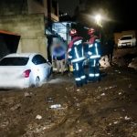 Fuertes llluvias en Quito causaron el derrumbe de un talud e inundaciones en La Bota