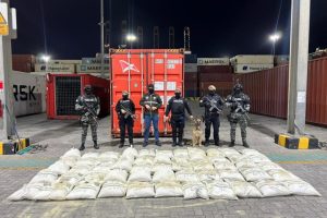 Cargamento de droga en Posorja tenía como destino final Egipto