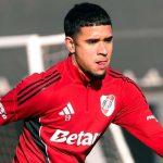 Kendry Páez recibió el respaldo de Juanfer Quintero en River