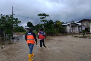 Desbordamiento de río en Muisne deja 600 personas afectadas por las lluvias