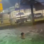 Lluvias provocaron inundaciones en varios sectores de Santo Domingo