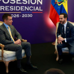 Daniel Noboa anuncia que Colombia reiniciará despacho de energía hacia Ecuador